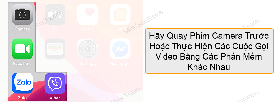 Cách Thử Để Phát Hiện Lỗi iPhone X Gọi Zalo Facetime Không Nghe Tiếng