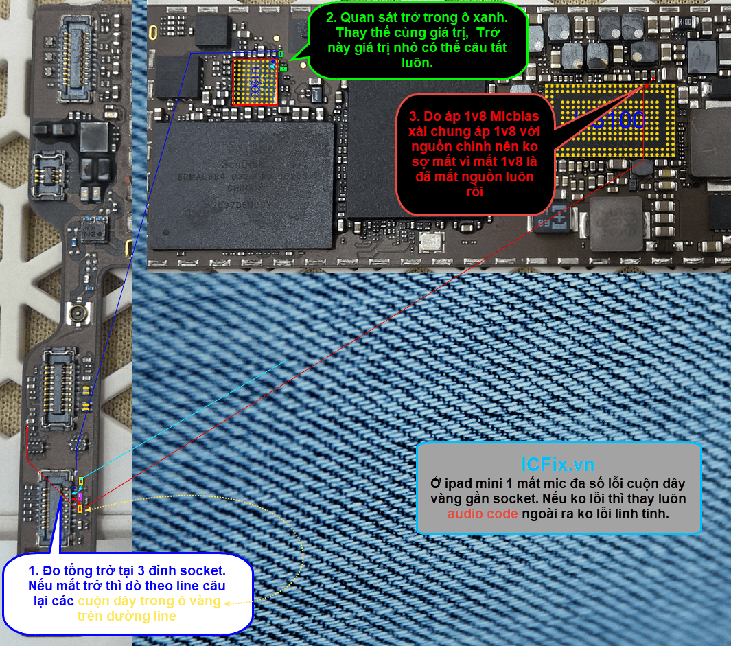 iPad Mini 1 gọi Facetime mất mic 2 iPad Mini 1 gọi Facetime mất mic