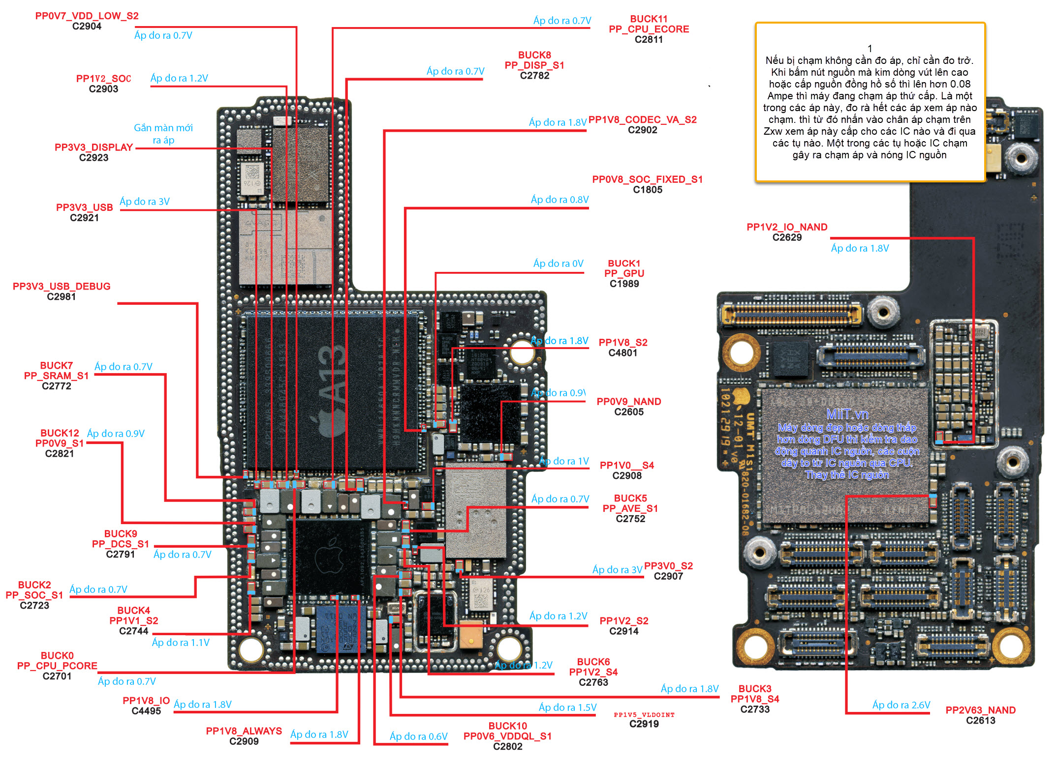 Sửa iPhone 11 Pro Mất Nguồn Chạm Thứ Cấp 2 iPhone 11 Pro Mất Nguồn Chạm Thứ Cấp