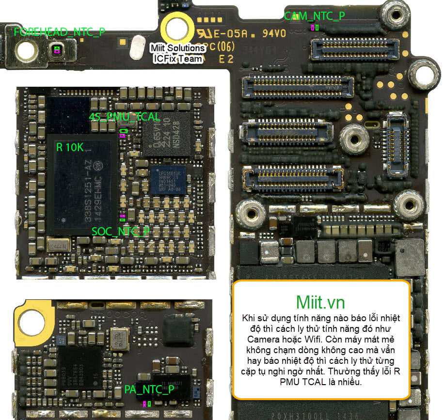Giải Pháp Sửa iPhone 6 Báo Nhiệt Độ Cao Tắt Máy 4 Sửa iPhone 6 Báo Nhiệt Độ Cao Tắt Máy