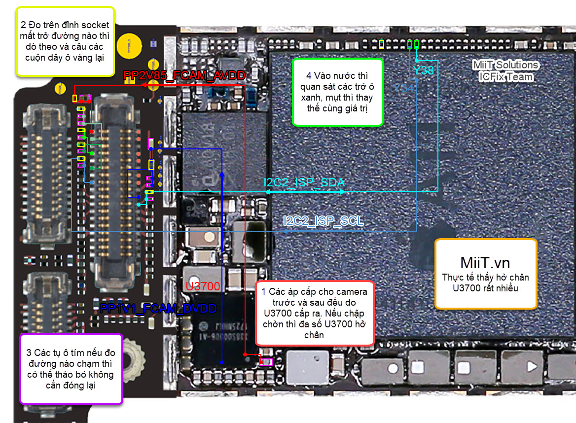 Giải Pháp Sửa iPhone 8 Plus Lỗi Camera Trước 3 Sửa iPhone 8 Plus Lỗi Camera Trước