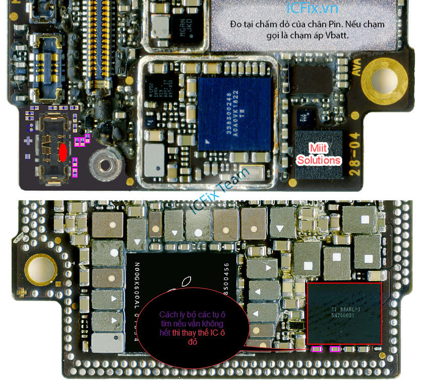 5 Cách Sửa iPhone Xs Max Mất Nguồn 9 iPhone Xs Max Mất Nguồn Do Chạm Vbatt