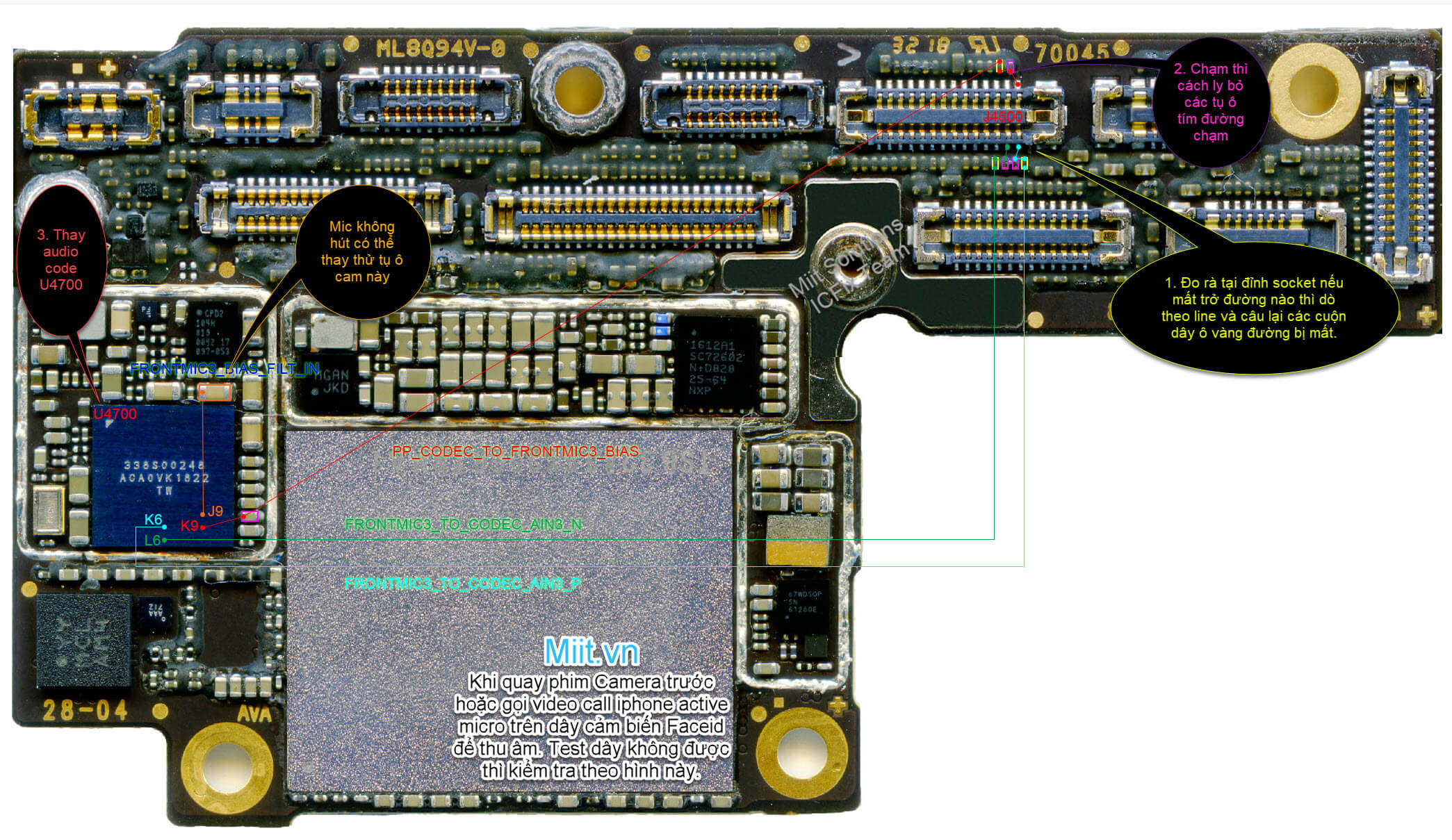 Sửa iPhone Xs Max Lỗi Micro 6 iPhone Xs Max Gọi Video Call Mất Micro