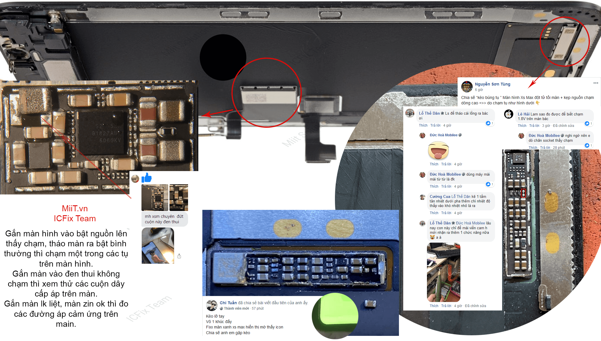 Sửa iPhone Xs Max Không Lên Màn Hình, Liệt Cảm Ứng 26 Sửa Màn Hình iPhone Xs Max
